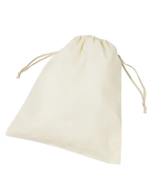 12 ct Bulk Cotton Shoe Bags / Affordable Drawstring Bags - By Dozen