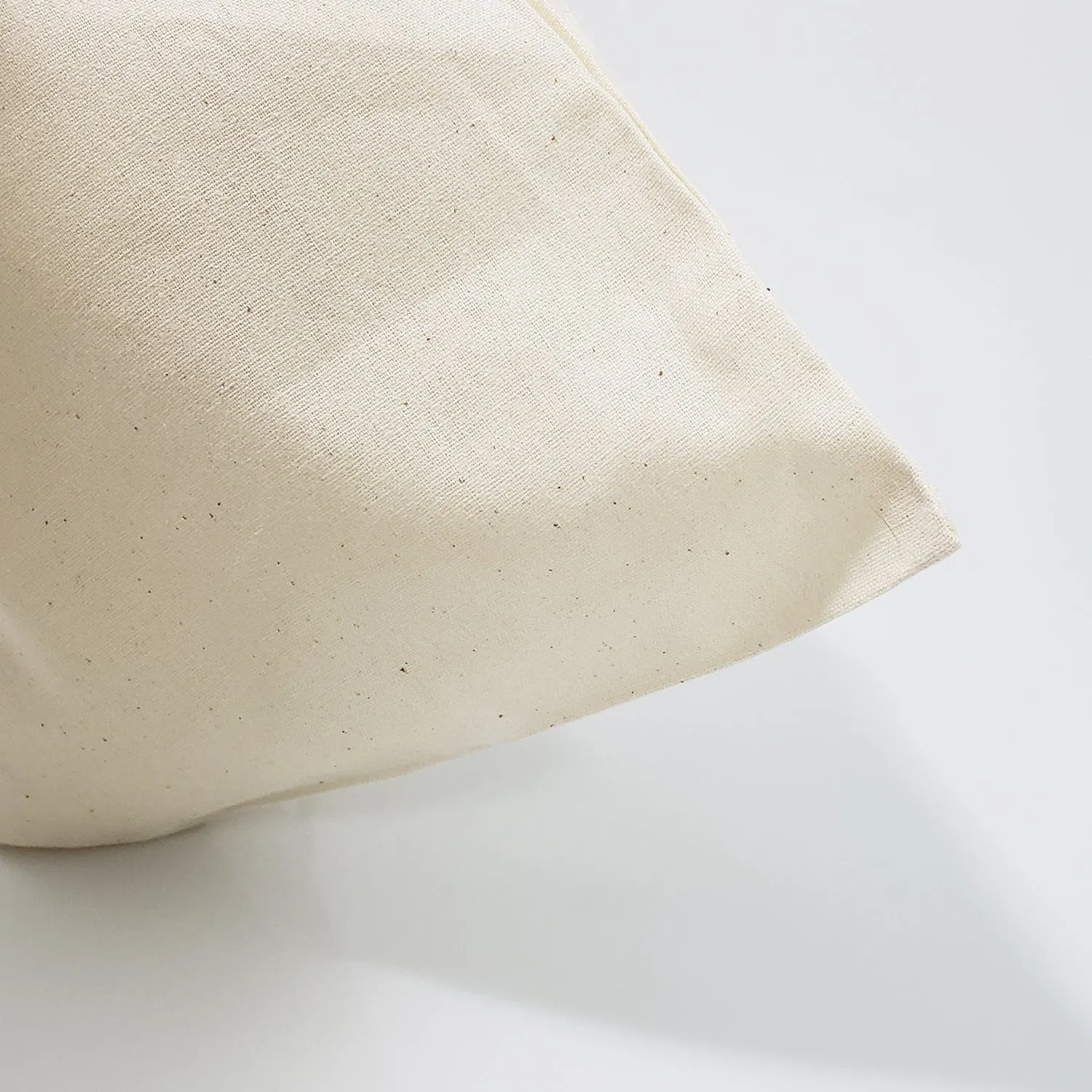12 ct Bulk Cotton Shoe Bags / Affordable Drawstring Bags - By Dozen