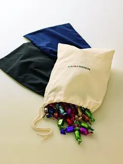 12 ct Cotton Shoe Bags / Value Drawstring Bags - By Dozen