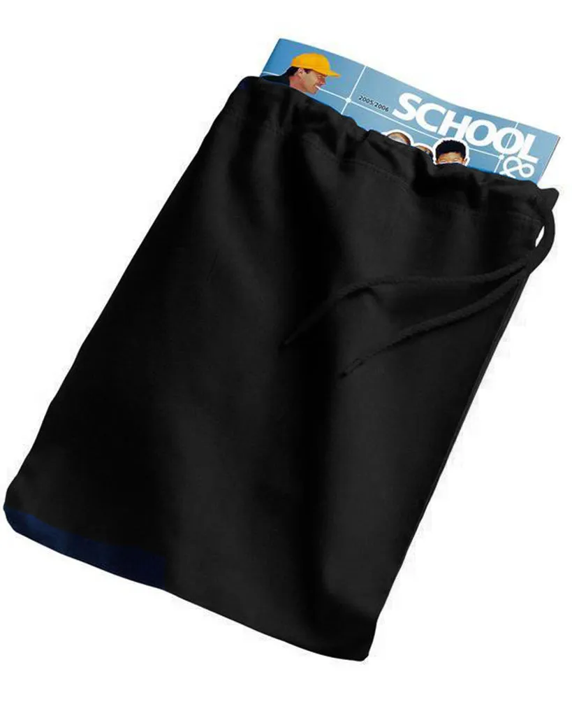 12 ct Cotton Shoe Bags / Value Drawstring Bags - By Dozen