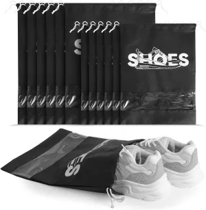 12PCS Travel Shoe Bags