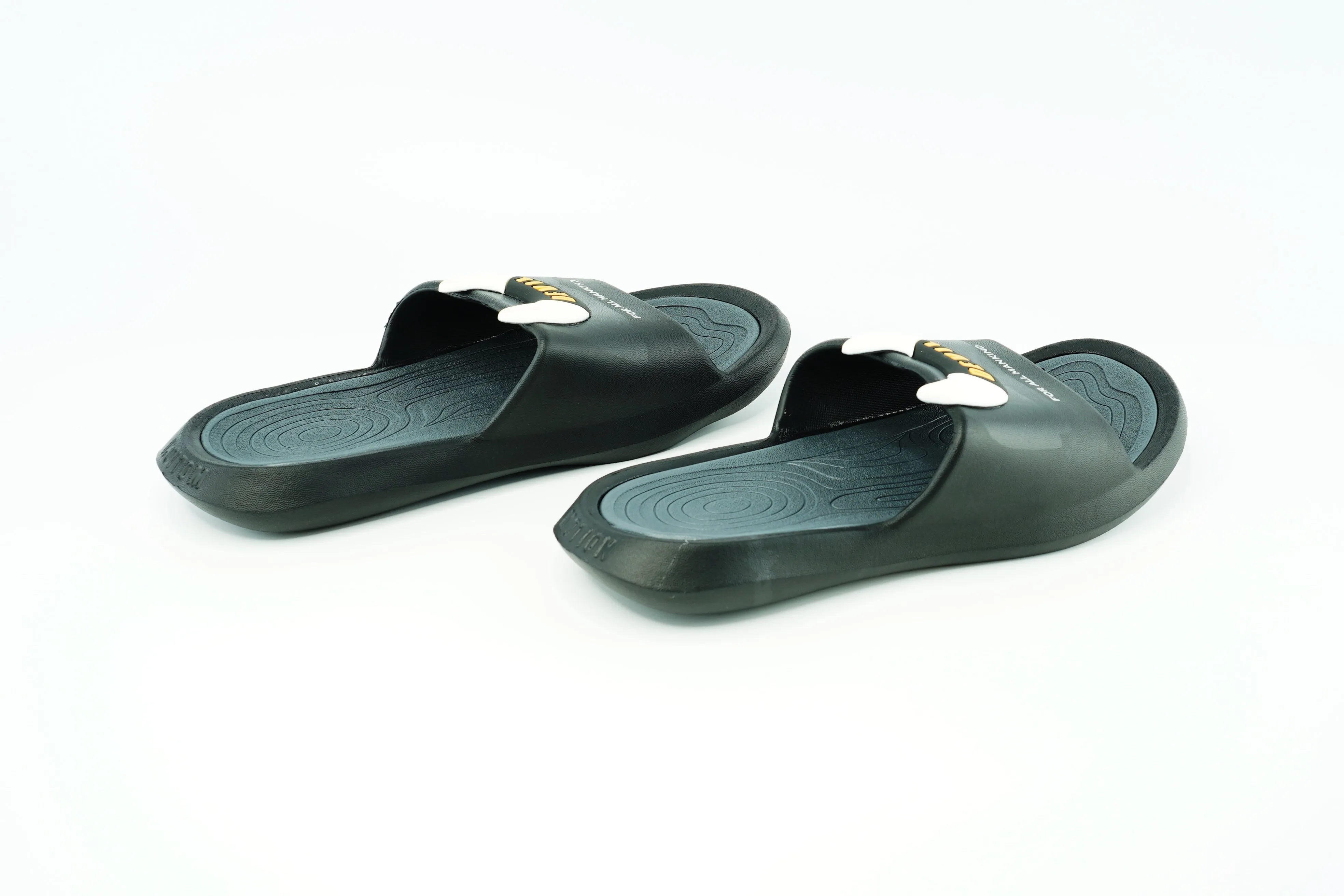 2021 Devil Duramo Slides in Black For Men