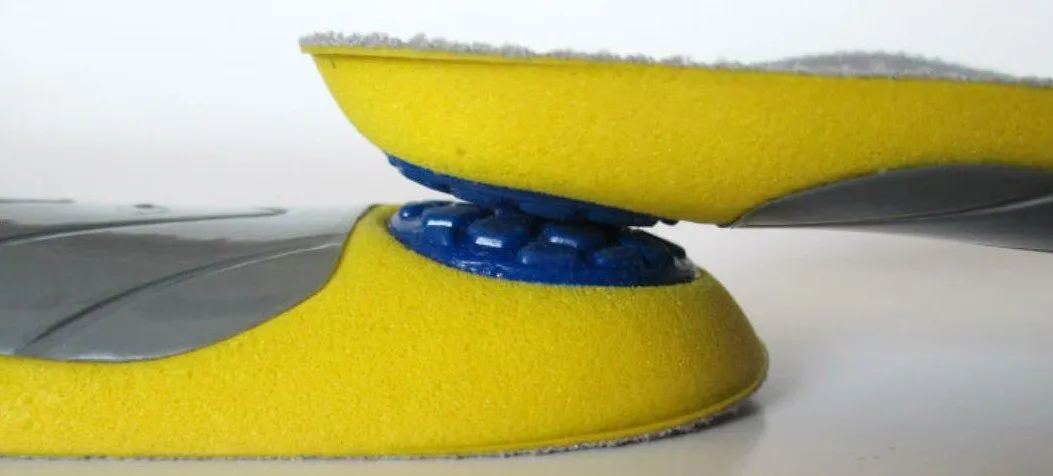 3/4 Length Orthotic Insoles with Arch Support and Heel pad, Flat feet, Fallen Arches, Pronation, Plantar Fasciitis