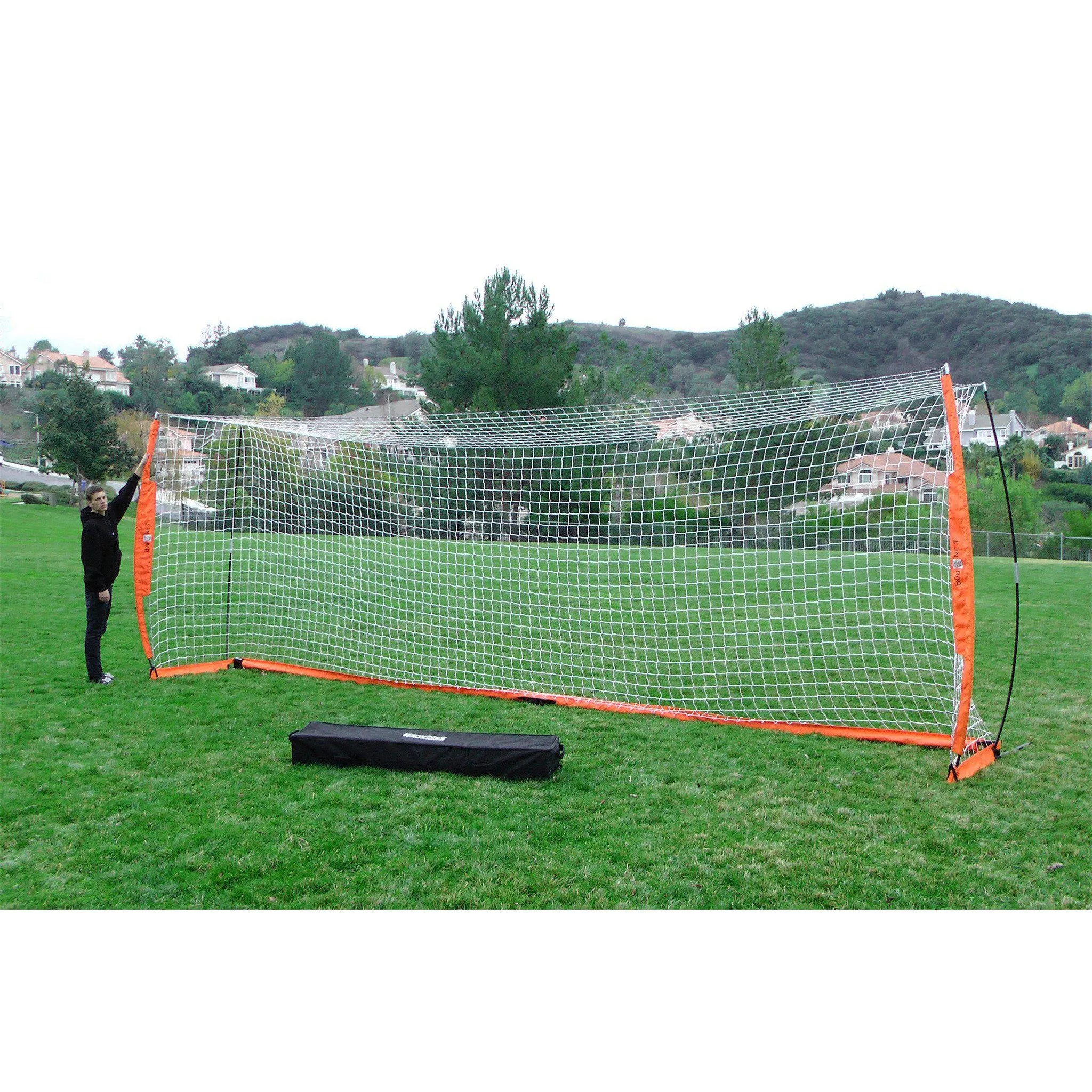8' x 24' Bownet Portable Soccer Goal