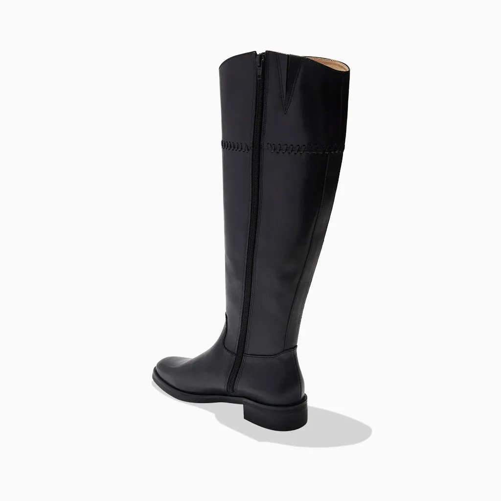 Seamless Comfort Outdoor Explorer Hyperlock Heel Support Adaline Leather Knee High Riding Boot