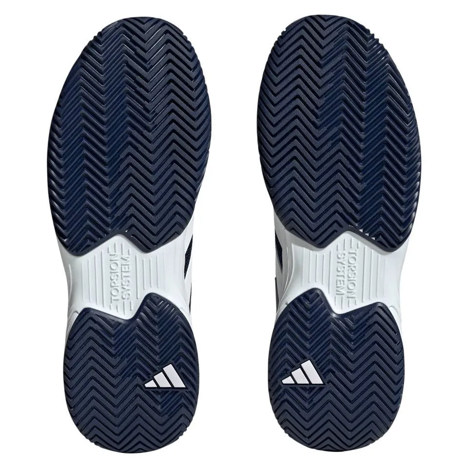 adidas CourtJam Control Men's Tennis Shoe (Navy/White)