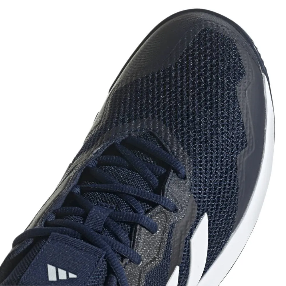 adidas CourtJam Control Men's Tennis Shoe (Navy/White)
