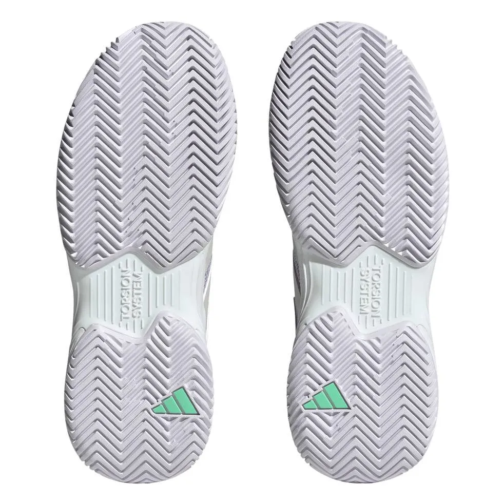adidas CourtJam Control Women's Tennis Shoe (Blue/White)