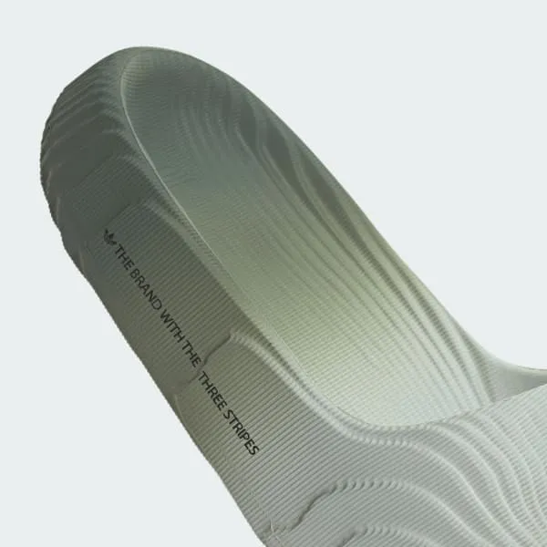Adidas Men's Adilette 22 Slides - Wonder Silver / Silver Green / Core Black
