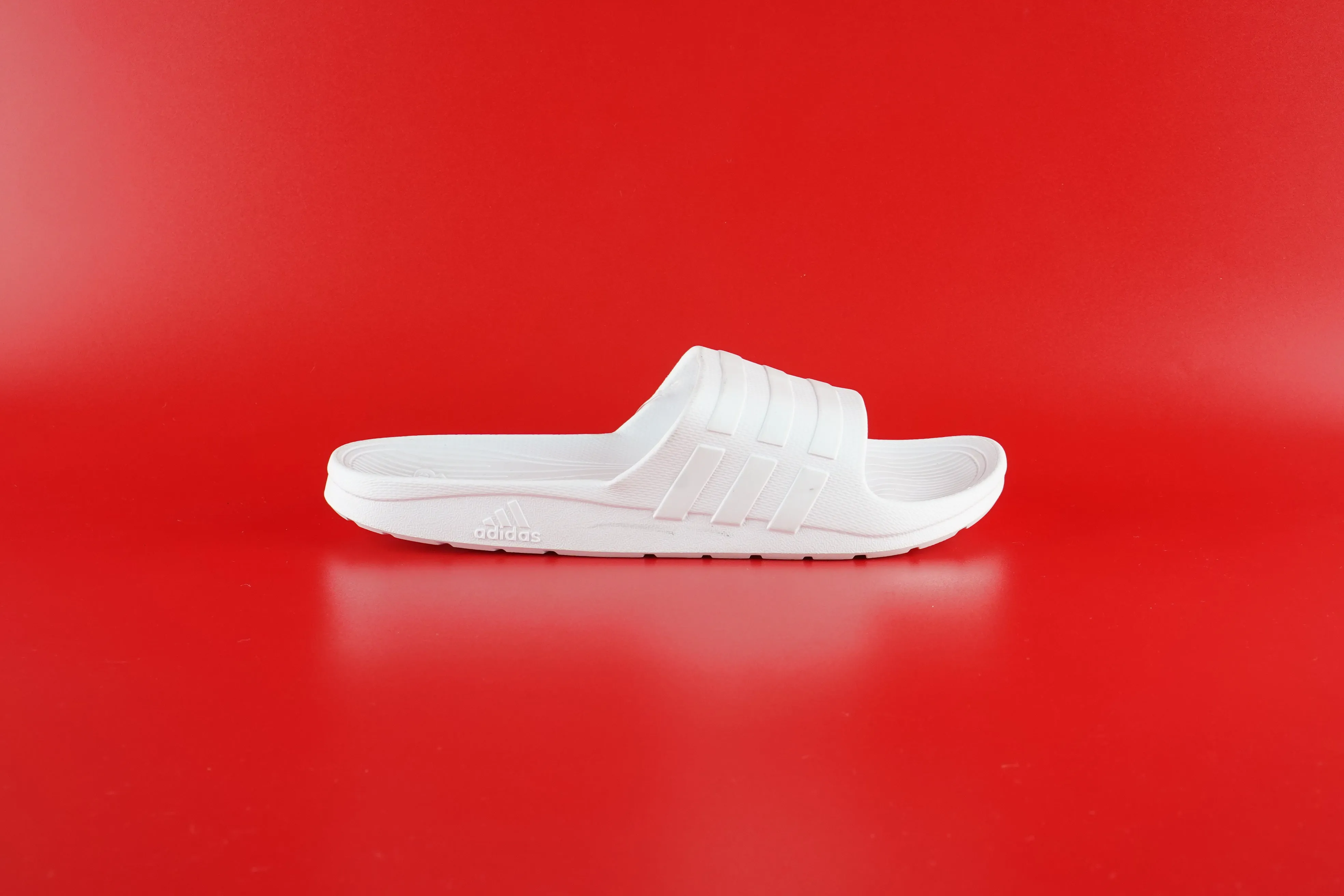 Adidas Stylish Duramo Pure White Slides For Men