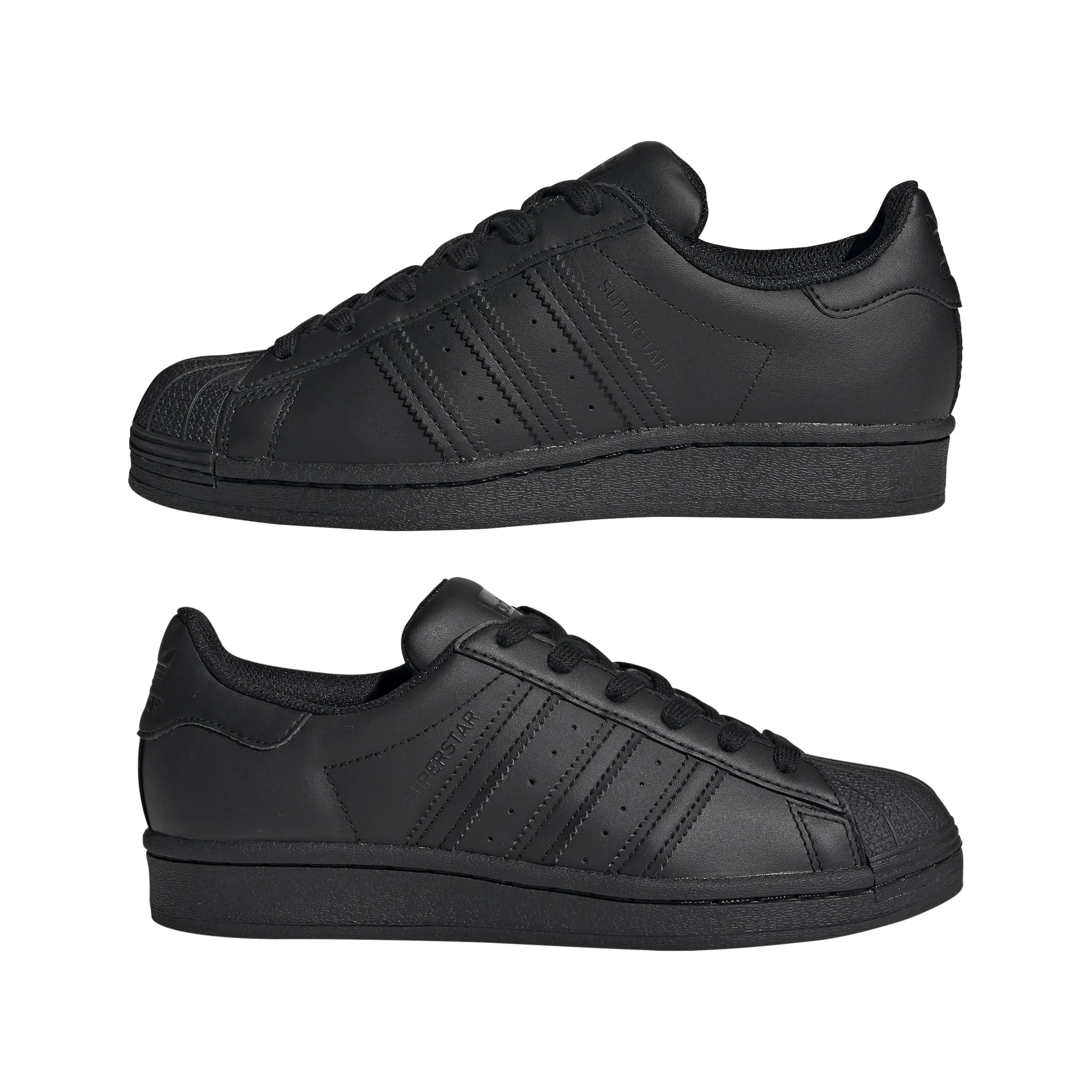 Adidas Superstar J Black/Black FU7713