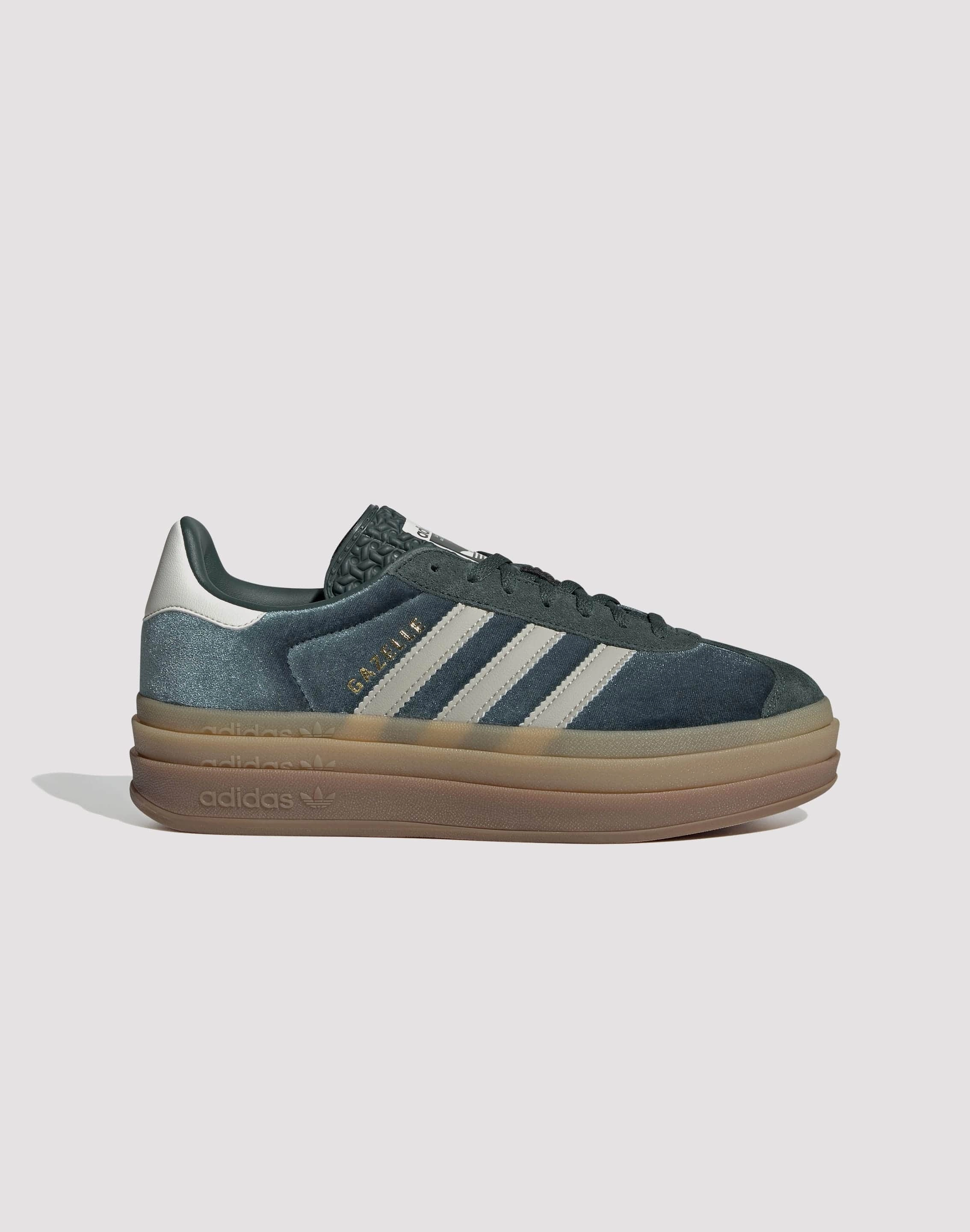 Adidas Originals Gazelle Bold "Mineral Green/Putty Grey" Golf
