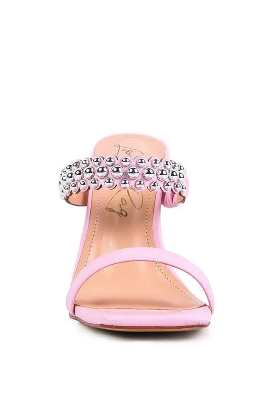 Adira Studded High Heel Sandals
