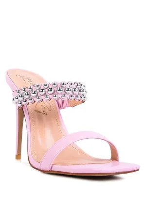 Adira Studded High Heel Sandals