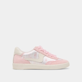 Compression resistant NOTICE X BYRDIE GOLF SNEAKERS PINK FLORAL NYLON