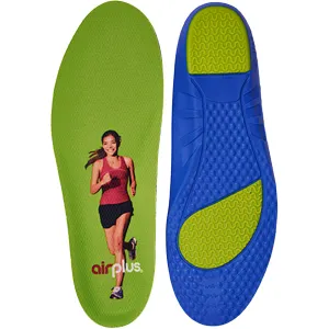 Airplus Women's Size 5-11 Ultra Sport Memory Comfort Full Length Shoe Insoles