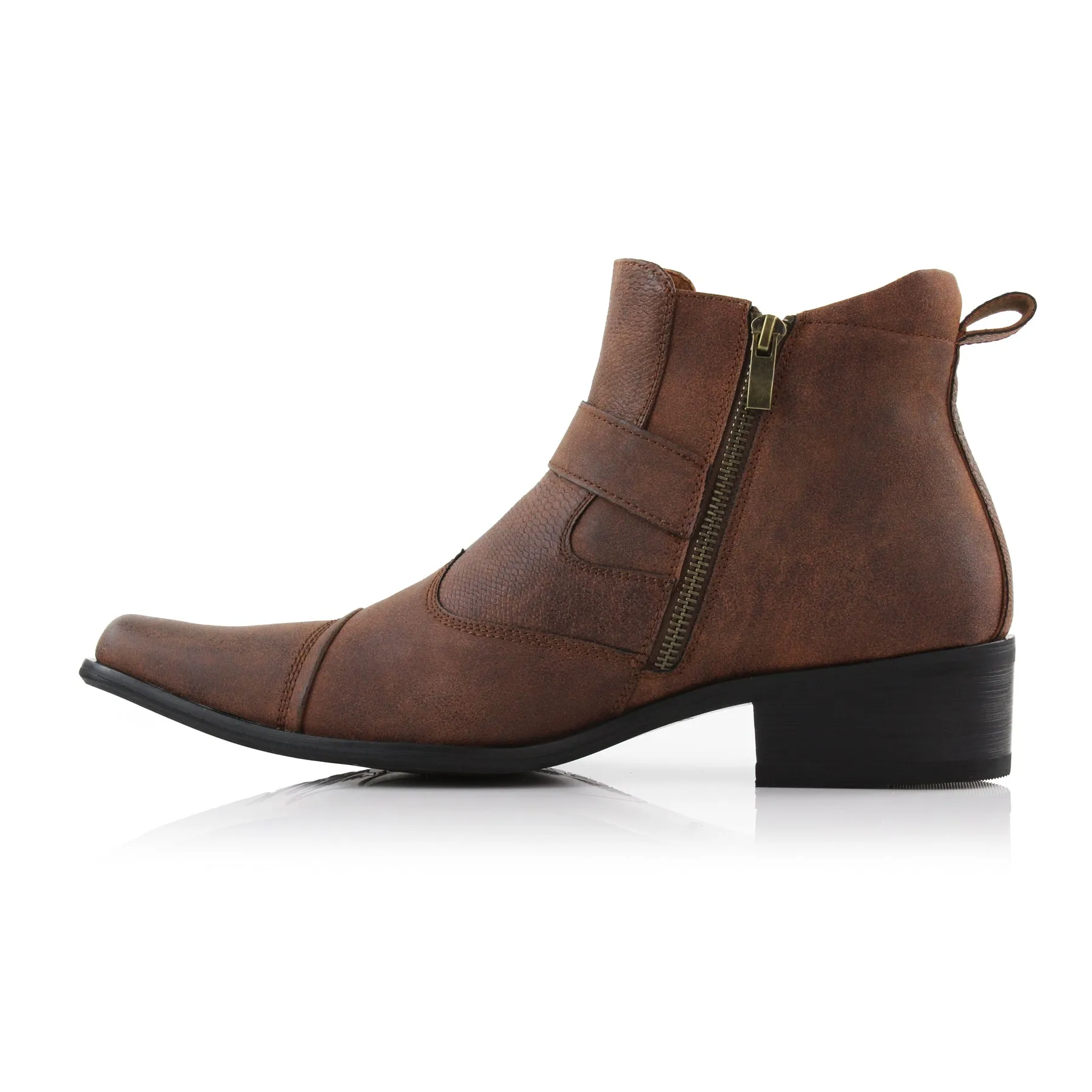 ALEJANDRO Closed Toe Design Rubberized Tread