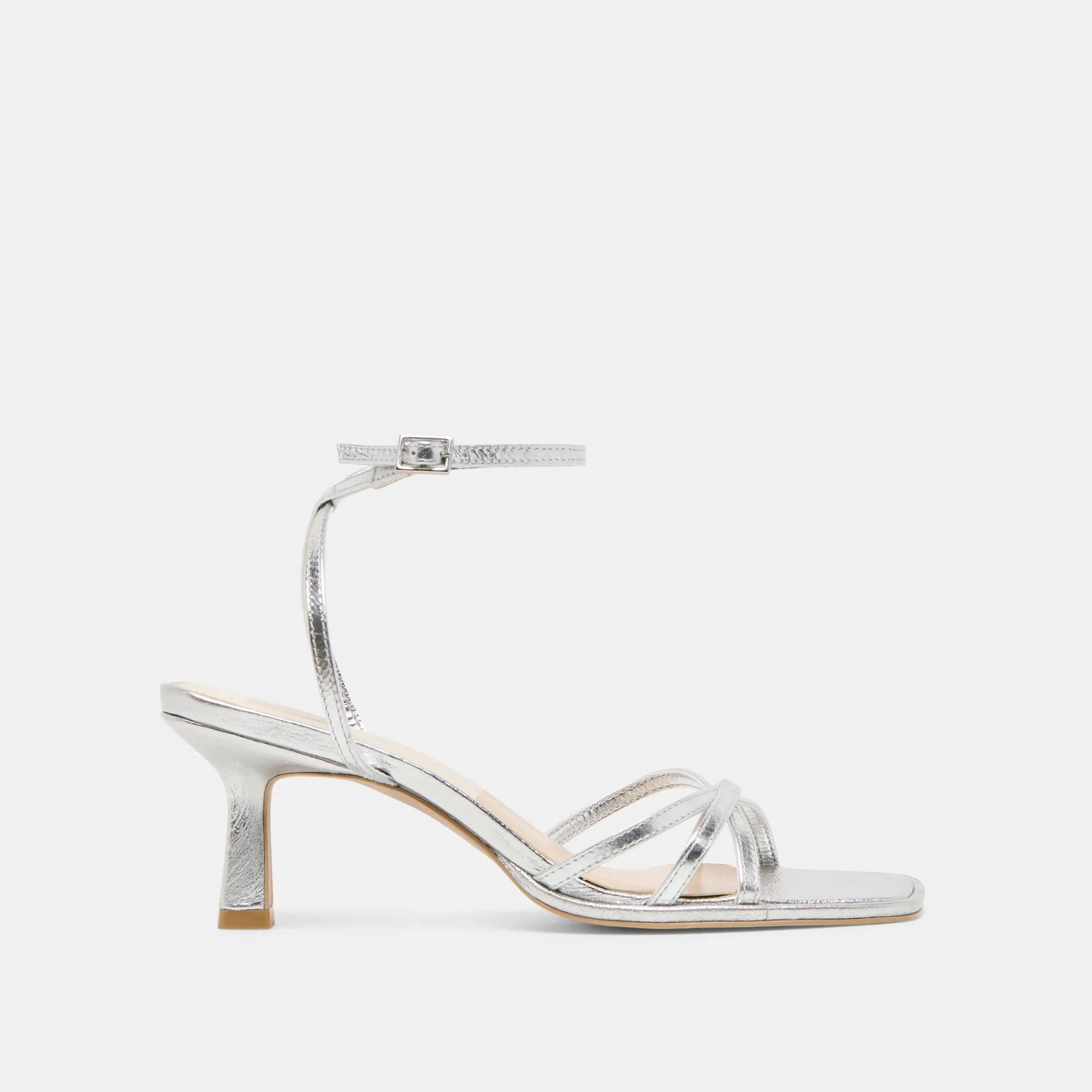 Shopping Spark MANJI HEELS SILVER METALLIC LEATHER
