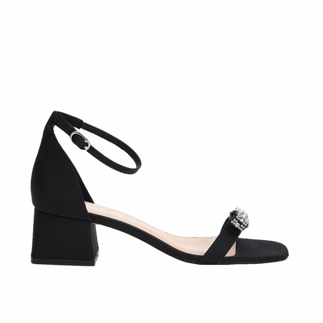 combat boots Padded collar Lanita in Black