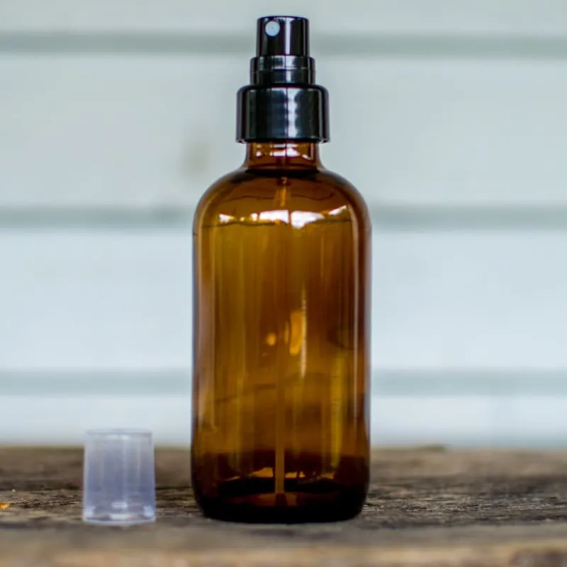 Amber Glass Fine Mister (4 oz.)