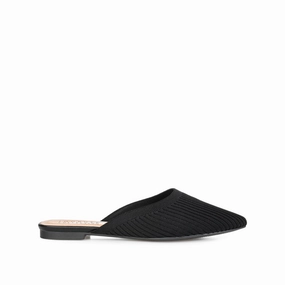 ANIEE BASIC KNIT FABRIC FLATS IN WIDE Fresh stability All-weather lining