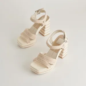 ANIRA PEARL HEELS IVORY PEARLS Street Guard Shape Lift