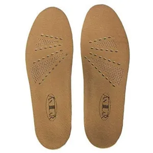 Antar AT53503 Leather Orthopaedic Insoles with Longitudinal and Transverse Arch Support 70 g, Size 39