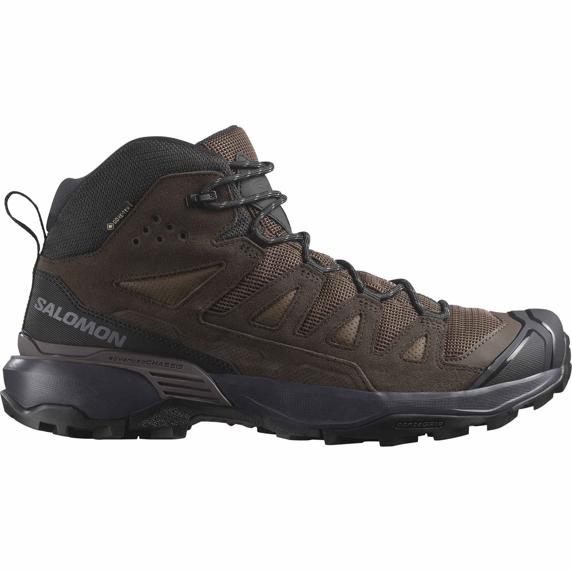 Men's X Ultra 360 Leather Mid Gore-Tex Hiking Boot ventilation channels