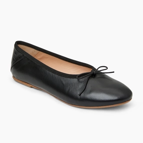 portable Carlotta Italian Leather Ballet Flat