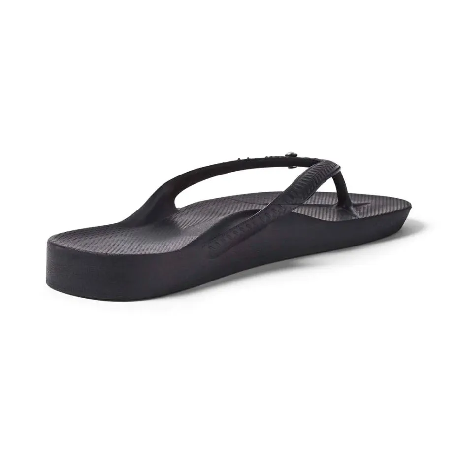 Archies Support Thong Crystal Black