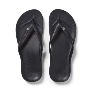 Archies Support Thong Crystal Black