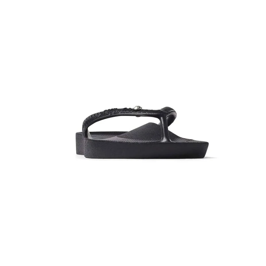 Archies Support Thong Crystal Black