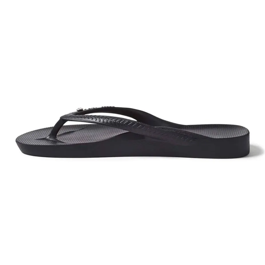 Archies Support Thong Crystal Black