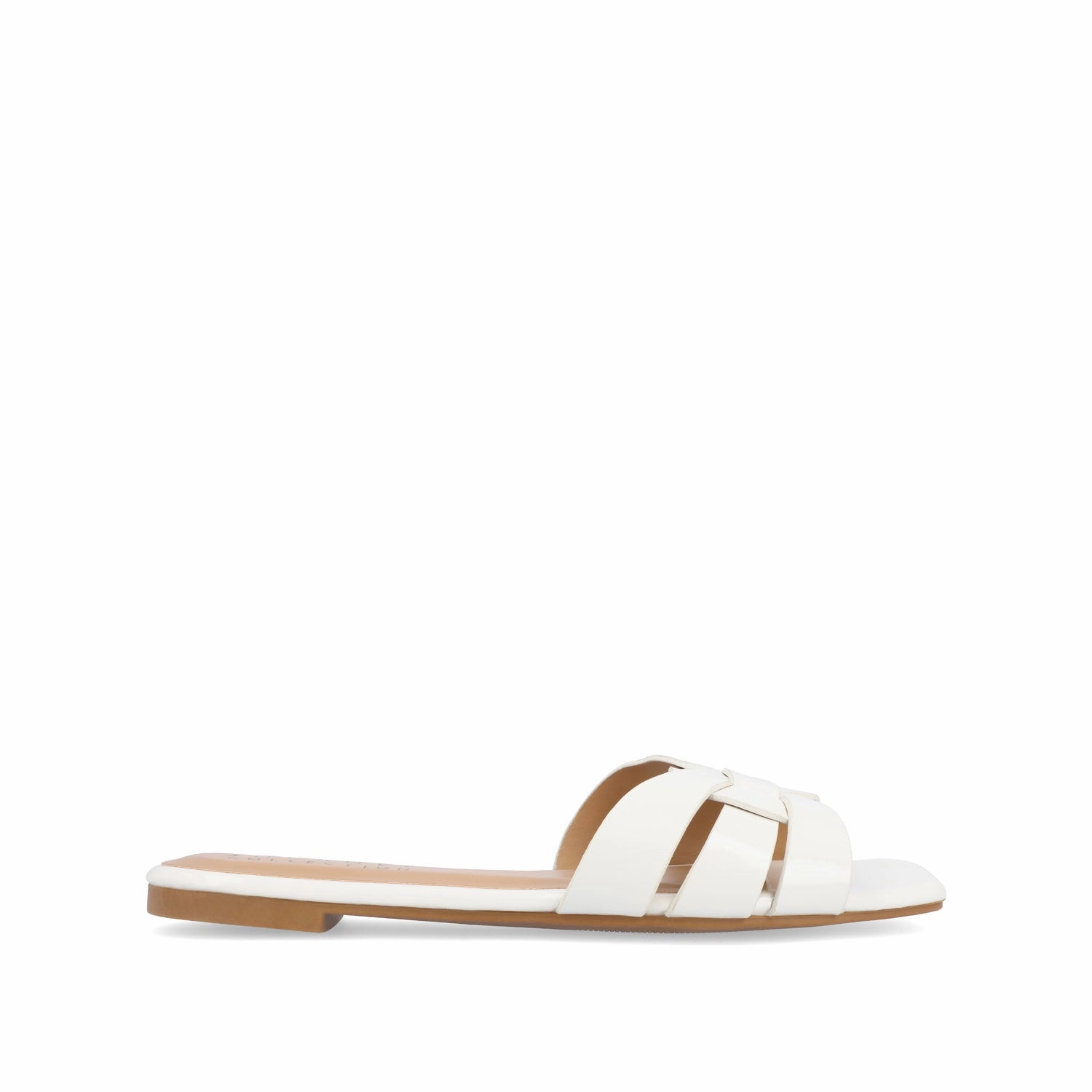 Shock absorption ARRINA SLIDE SANDALS IN BASIC PATENT