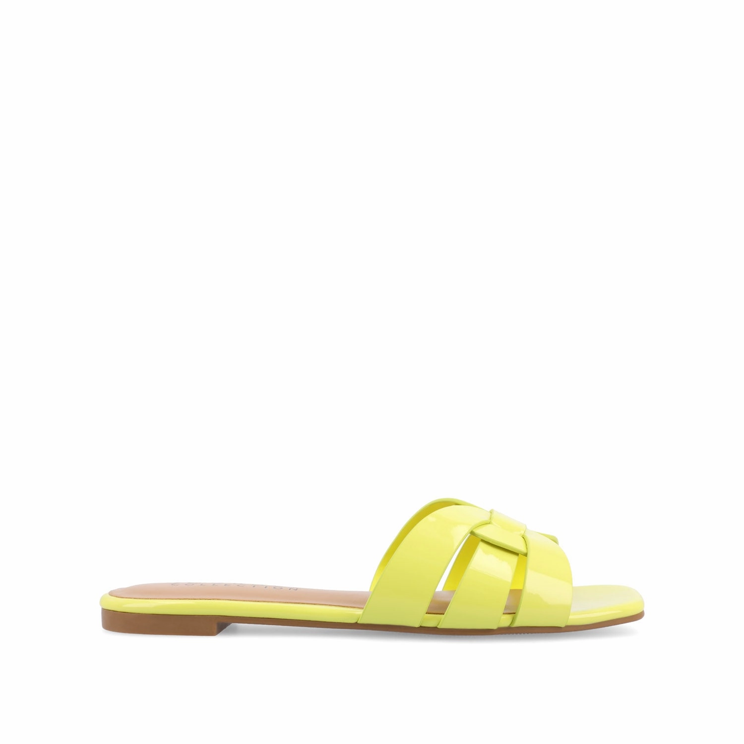 Relaxing Sandals ARRINA SLIDE SANDALS IN STATEMENT PATENT