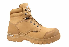 Men's Rugged Flex 6-Inch Composite Toe Work Boot Odor Resistant Technology monochromatic