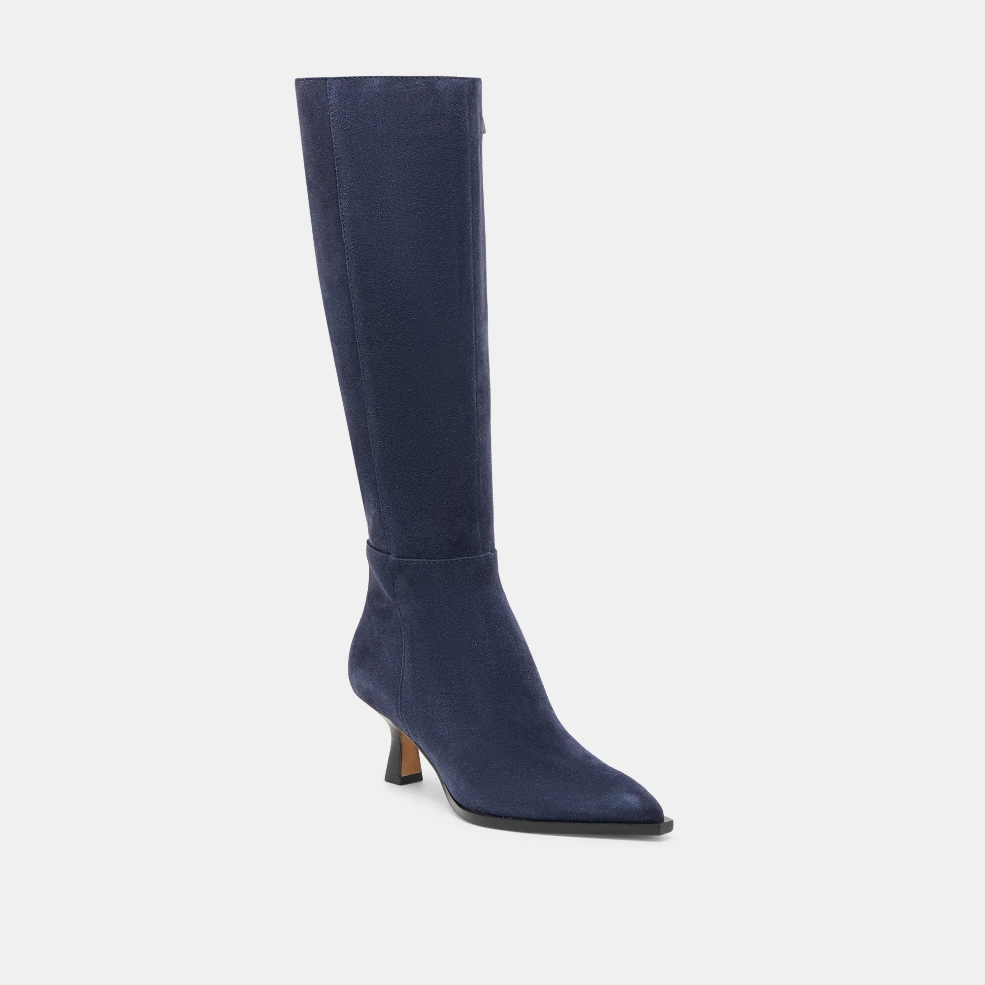 AUGGIE WIDE CALF BOOTS NAVY SUEDE Party time