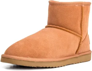 AUSLAND Men's Classic Water-resistant Short Snow Boots 5654