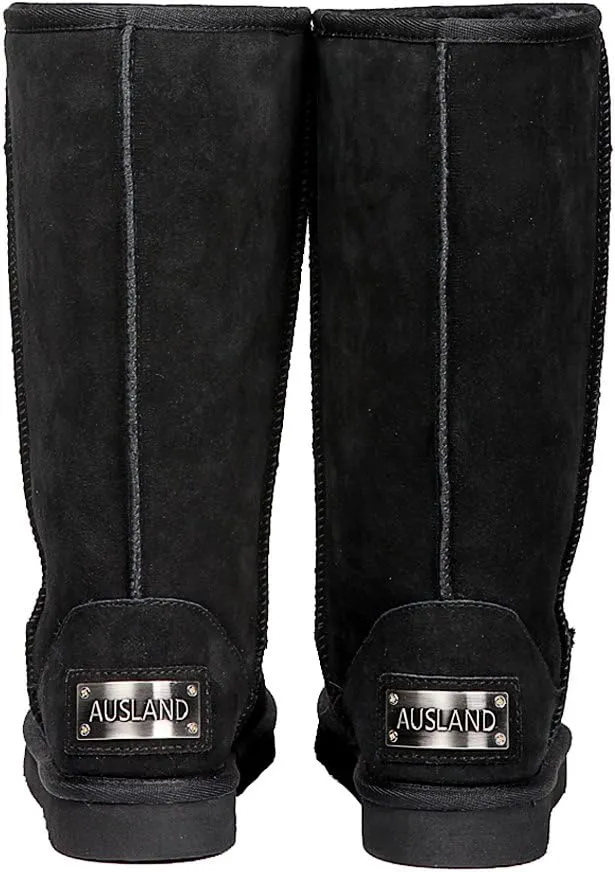 AUSLAND Men's Classic Water-resistant Short Snow Boots 5654