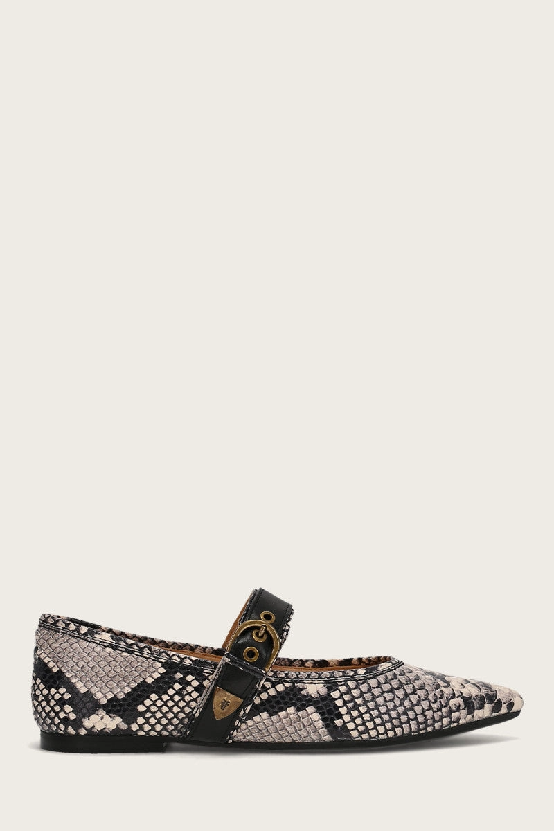 Harbor Step Chic Cushioning Heather Buckle Mary Jane