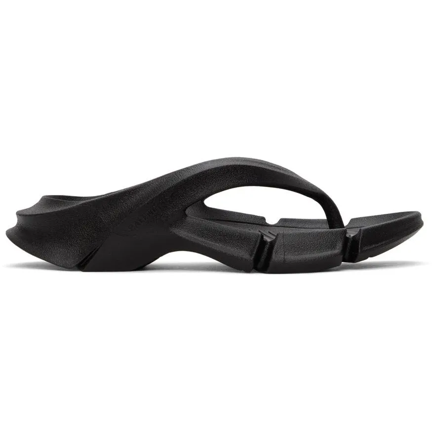 Balenciaga Black Mold Thong Sandals