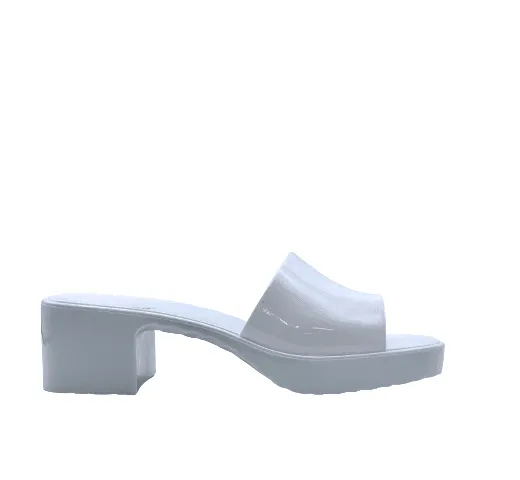 Bamboo SPICE-01 Jelly Chunky Block Heel Sandals