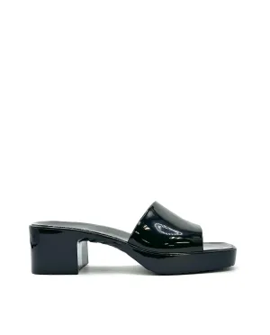 Bamboo SPICE-01 Jelly Chunky Block Heel Sandals