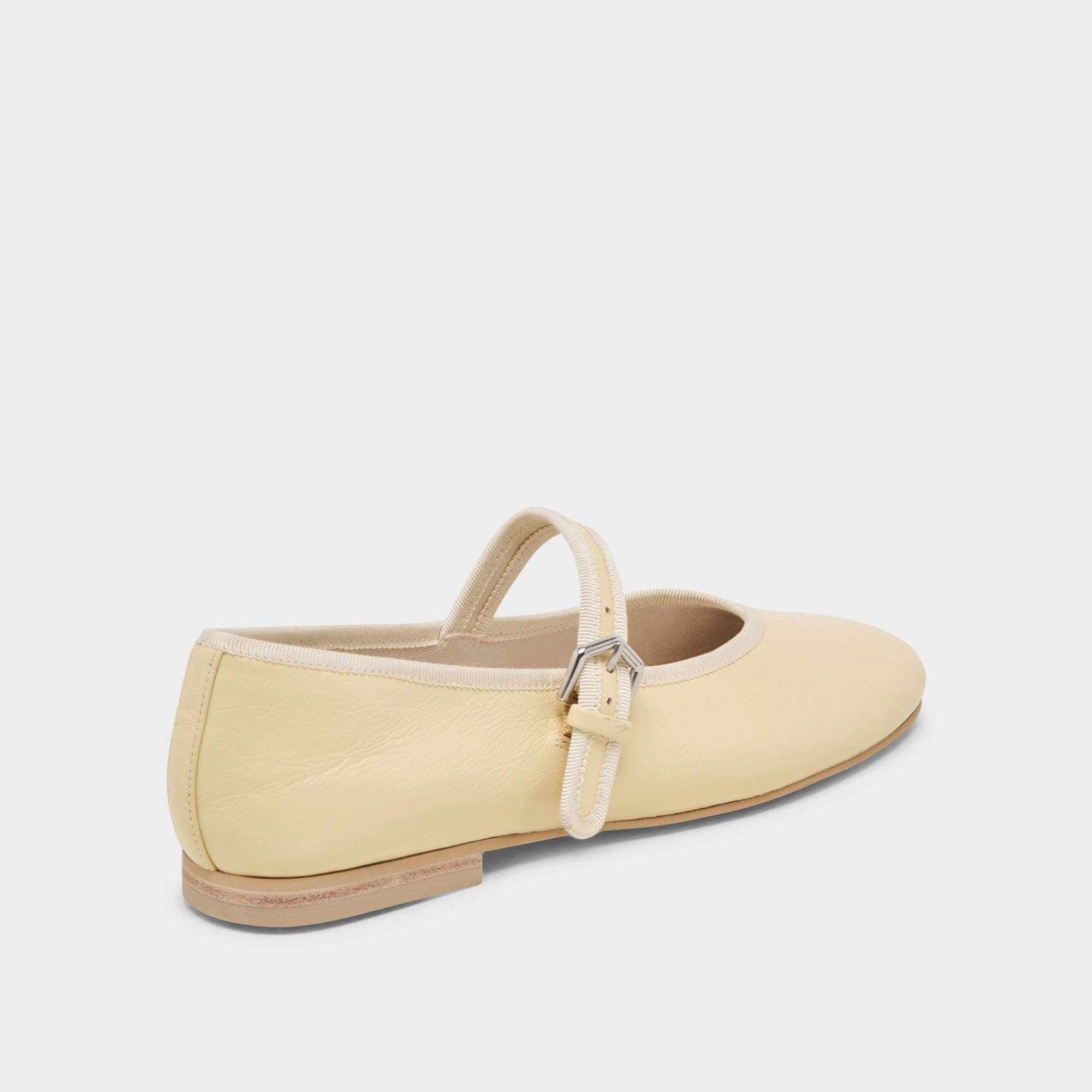 Ceremony Look ROSLYN BALLET FLATS LIGHT YELLOW LEATHER
