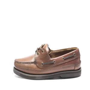Bass Boat Shoes Leather Brown Color For Men