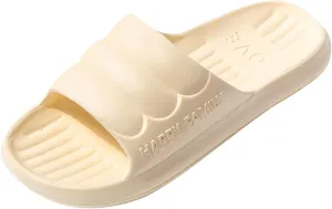 Bathroom Slippers Men Womens Slides Mens Slippers Shower Shoes Women Gym Ultra Comfort Living Room