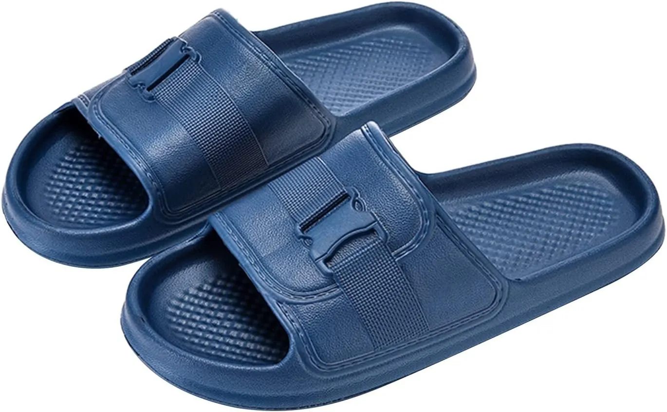 Bathroom Slippers Men Womens Slides Mens Slippers Slides for Women Quick Drying Non Slip Indoor