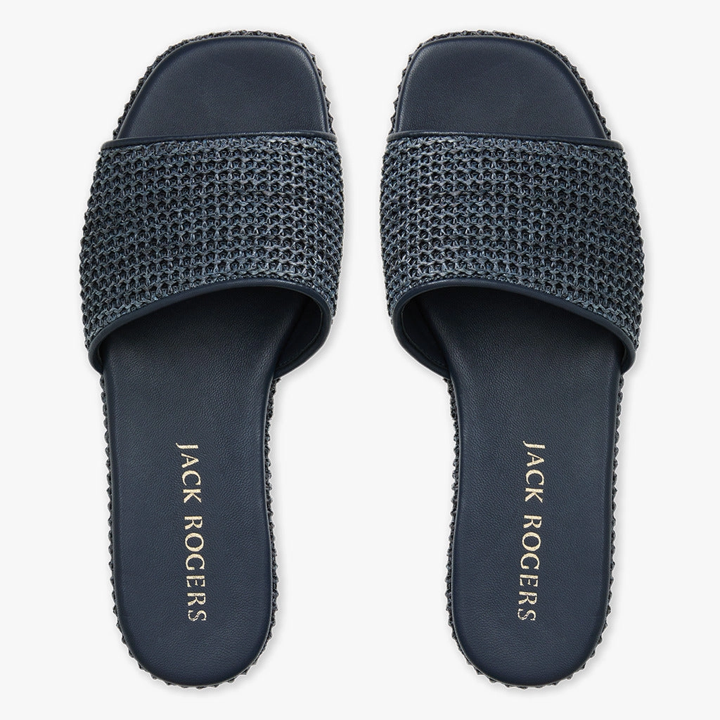 Fast Go Bay Raffia Flatform Sandal