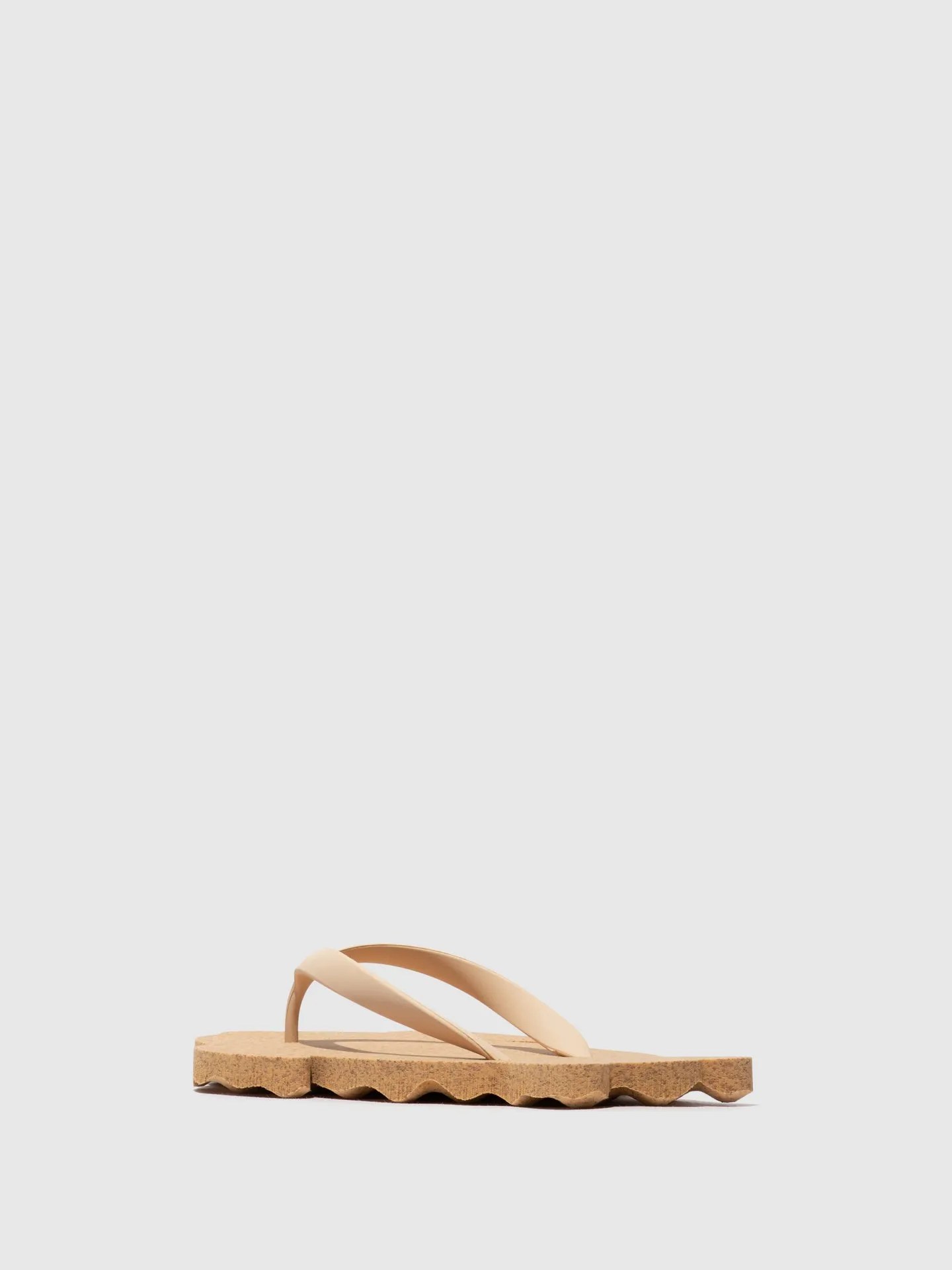 Beach Flip-Flops TURTLE 2 CREAM