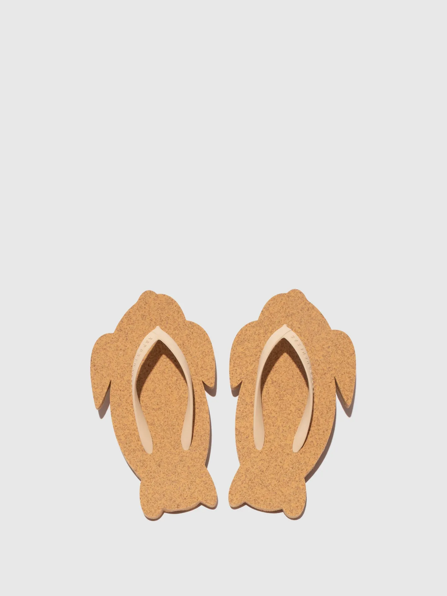 Beach Flip-Flops TURTLE 2 CREAM